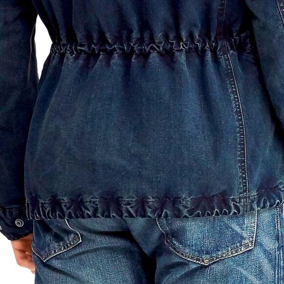 Polo Ralph Lauren Deep Indigo Denim Military Field Jacket - Picture 12 of 17